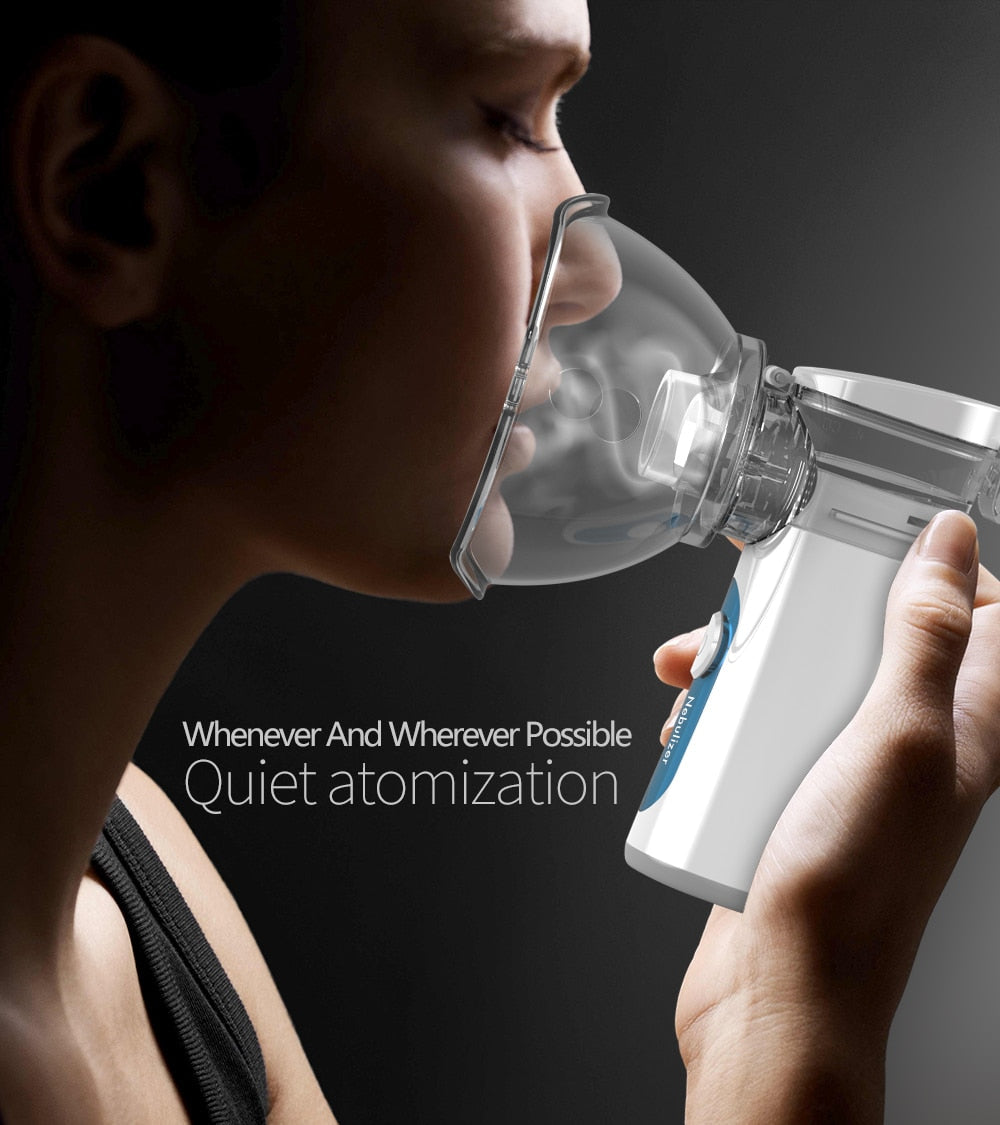 Nebulizador Eléctrico De Mano Silencioso Para Niños Y Adultos