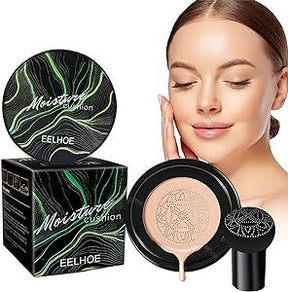 Crema Base Maquillaje Moisture Cushion Hidratante con Efecto Corrector Rejuvenecedor y Antiarrugas