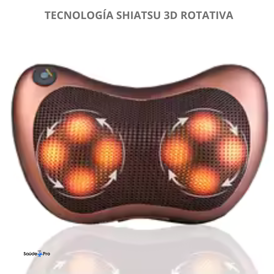 Almohada Masajeadora Eléctrica: ¡Adiós al Dolor de Cuello y Espalda!