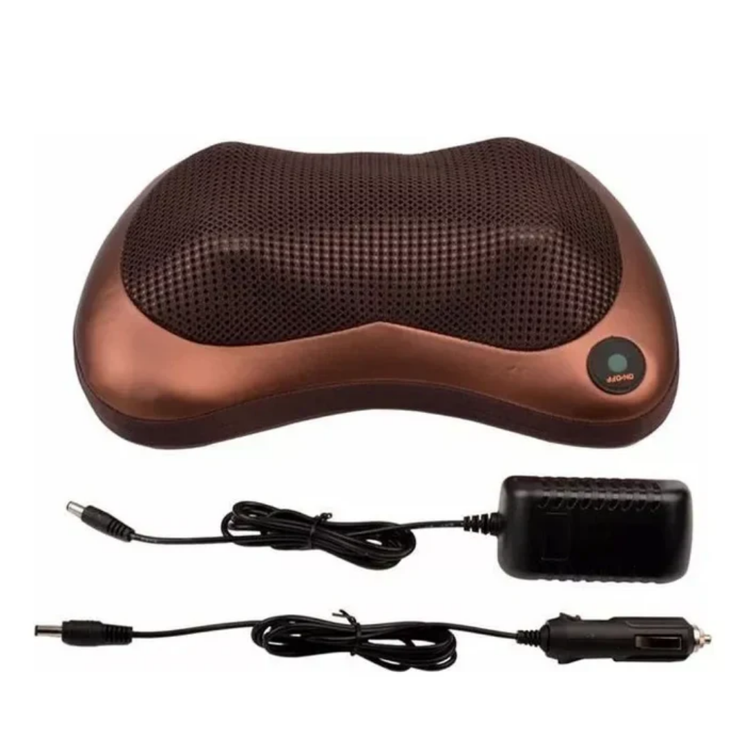 Almohada Masajeadora Eléctrica: ¡Adiós al Dolor de Cuello y Espalda!