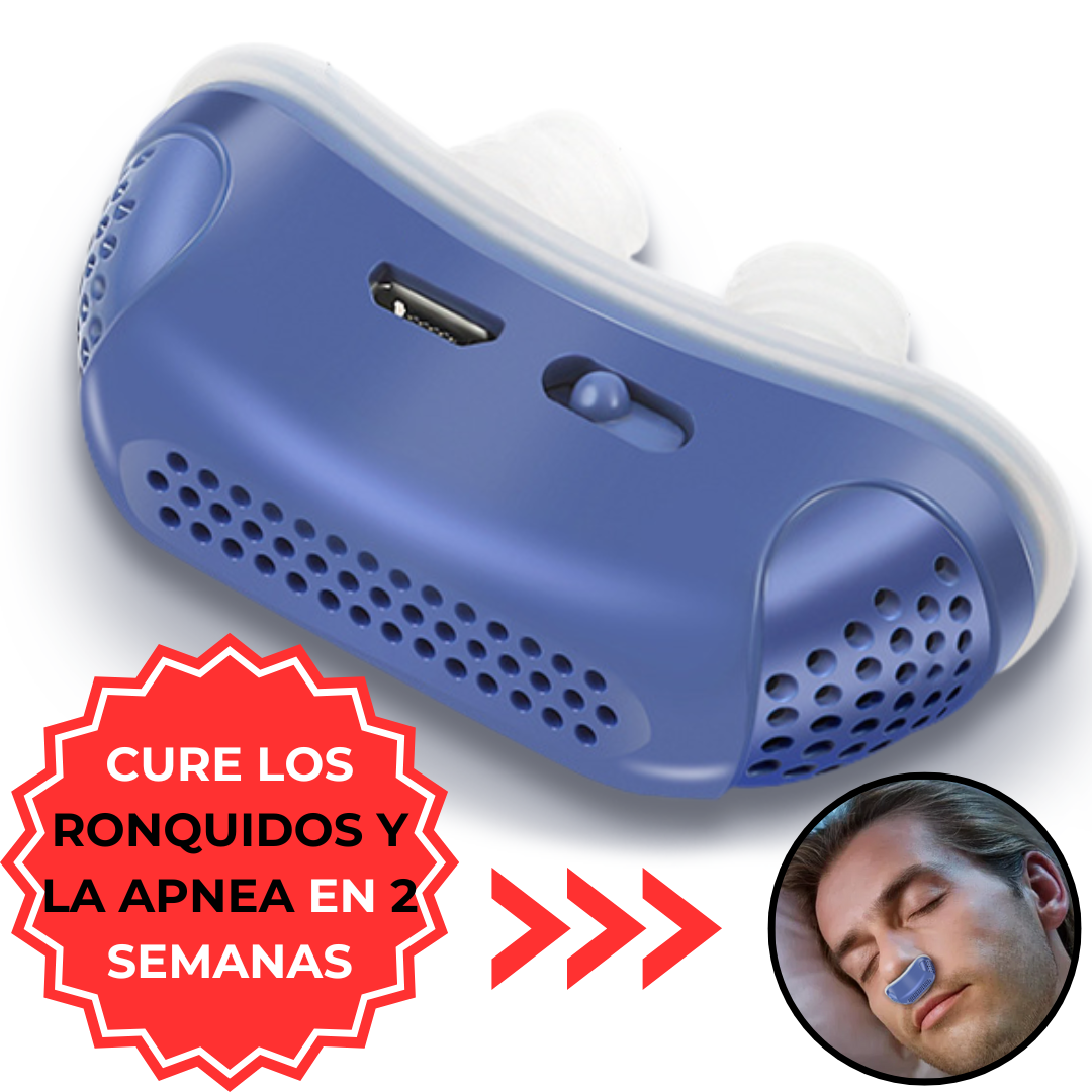 Dispositivo Micro Eléctrico Anti Ronquidos para Hombres y Mujeres - CPAP