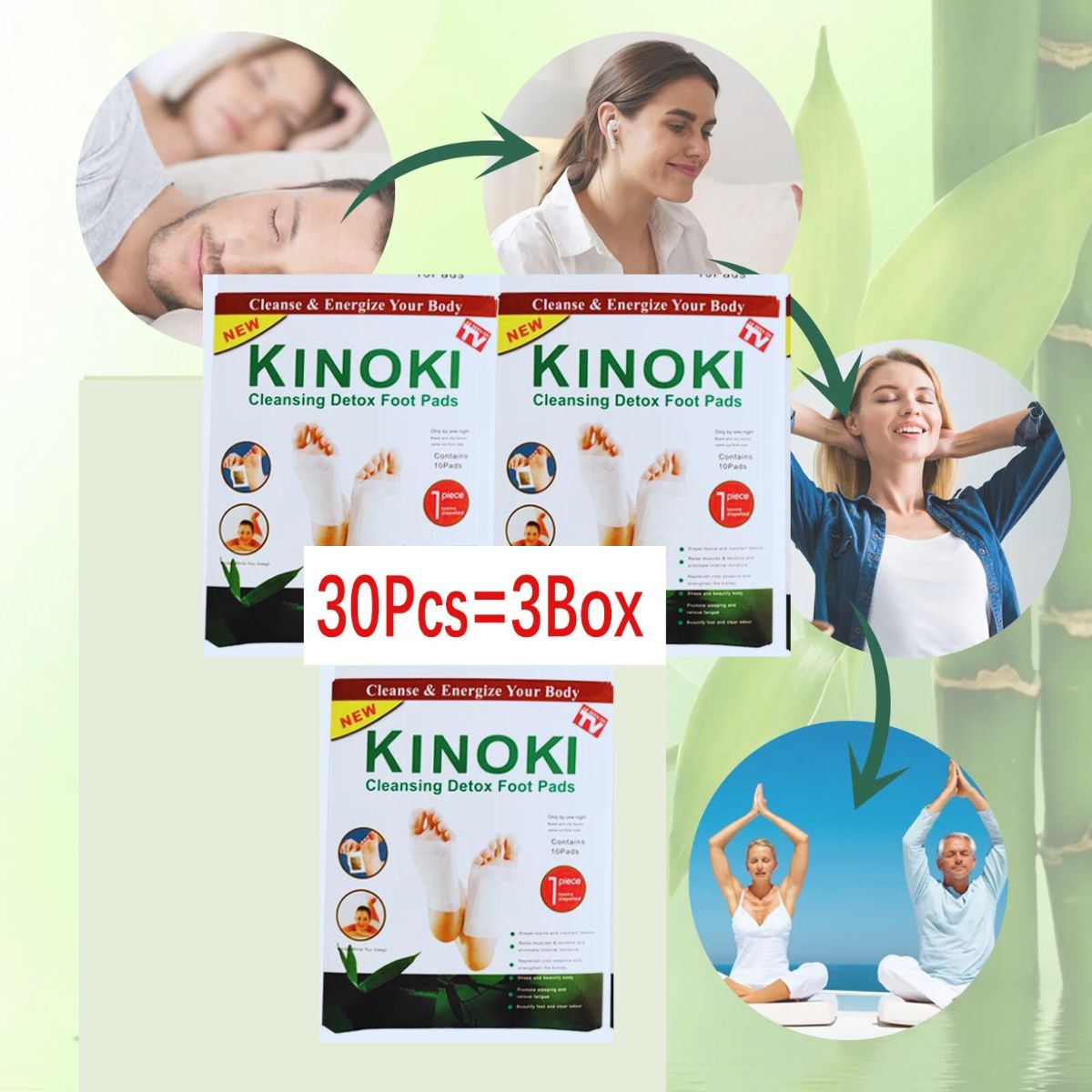 Almohadillas de Hierbas Naturales para Piernas y Pies