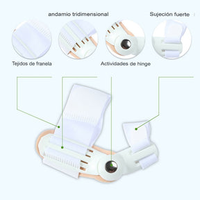 Corrector de Juanetes Para Dedos Hallux Valgus | Alivio del Dolor y Cuidado del Pie (2 Uds)