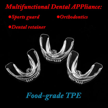 Aparato de Ortodoncia para Alineación de Dientes y Prevención del Bruxismo