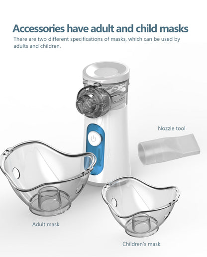 Humidificador / Atomizador Portátil de Uso Personal Silencioso y Práctico Para Niños Y Adultos