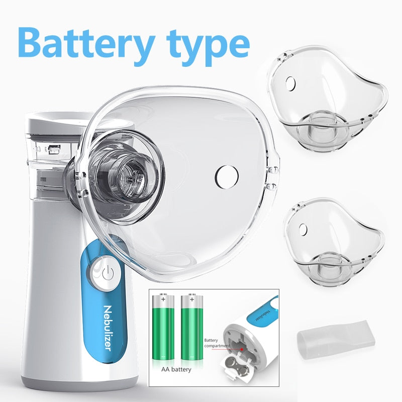 Humidificador / Atomizador Portátil de Uso Personal Silencioso y Práctico Para Niños Y Adultos