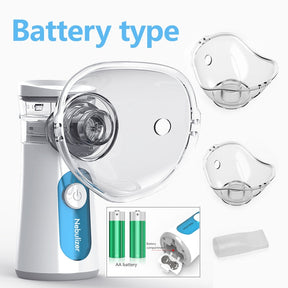 Nebulizador Eléctrico De Mano Silencioso Para Niños Y Adultos