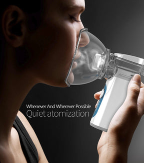 Nebulizador Eléctrico De Mano Silencioso Para Niños Y Adultos