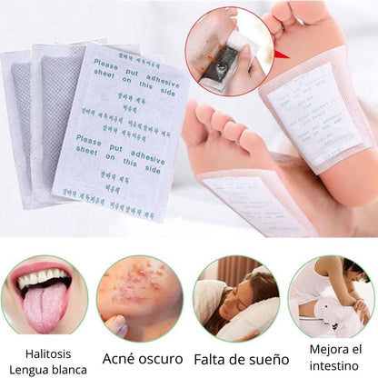 Almohadillas de Hierbas Naturales para Piernas y Pies