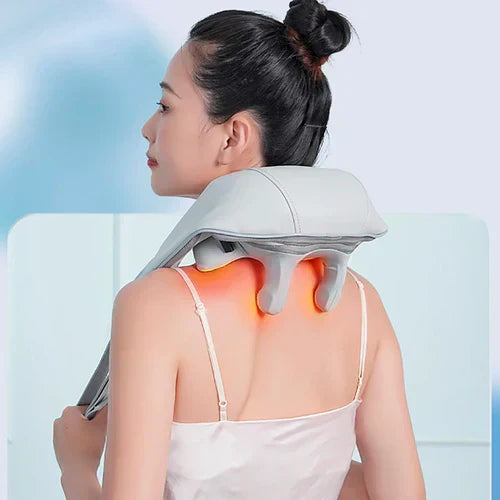 Masajeador Automático Inalámbrico para Cuello y Hombros