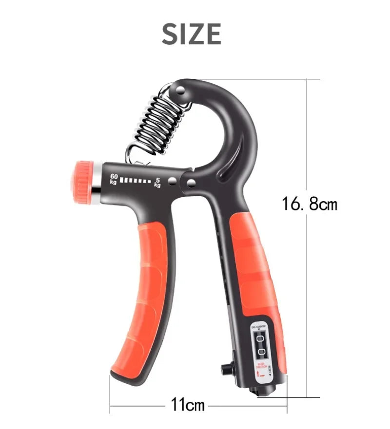 Flexor Force Hand Grip - Ejercitador de Manos y Antebrazos Ajustable