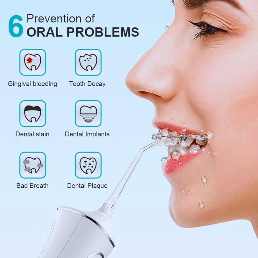 Irrigador Bucal Profesional CleanJet Limpieza Dental Profunda