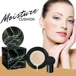Crema Base Maquillaje Moisture Cushion Hidratante con Efecto Corrector Rejuvenecedor y Antiarrugas