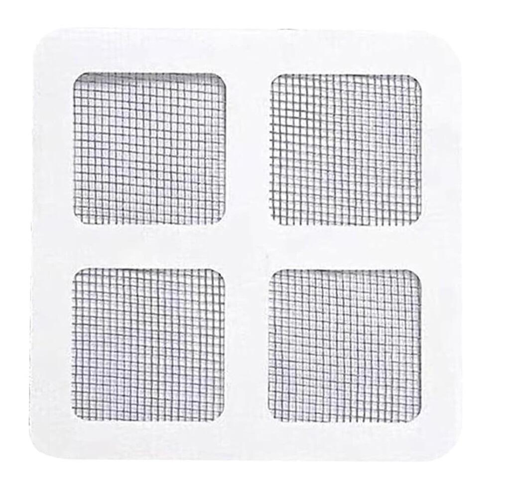 Filtro Adhesivo para Desagüe de Ducha Antiatascos – Pack de 20 Parches Atrapa Pelos