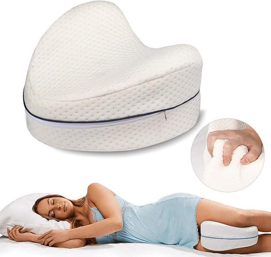 Cojín Ergonómico para Descanso De Las Piernas, Colluna Vertebral, Confort y Apoyo para la Rutina Nocturna