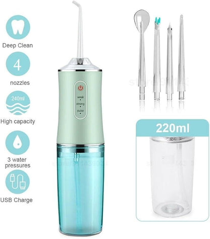 Irrigador Bucal Profesional CleanJet Limpieza Dental Profunda